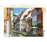 CALVENDO Puzzle Gerberau mit Gewerbebach in Freiburg im Breisgau 1000 Teile Puzz