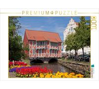 CALVENDO Puzzle Maison à colombages Voûtée Wismar 1000 pièces Taille de la Pose 64 x 48 cm Photo Puzzle Image de Siegfried Kuttig