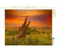 CALVENDO Puzzle Girafes au Kenya 1000 Pieces 64 x 48 cm from Heinz-Peter Schwerin