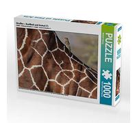 CALVENDO Puzzle Girafes - Douceur et grâce (1) 1000 Pieces 64 x 48 cm from Michael Herzog