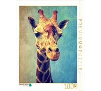 CALVENDO Puzzle Giraffe | 1000 pieces, finished size 25.2 × 18.9 in (64 × 48 cm)