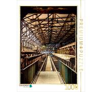 CALVENDO Puzzle Gleise in die Ferne 1000 Teile Puzzle hoch | 1000 pieces, finish