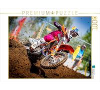 CALVENDO Puzzle Glenn COLDENHOFF (NED) Lors du Motocross MXGP d'Allemagne dans la vallée de Teutschenthal 1000 Pieces 64 x 48 cm from Holger John