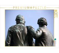 CALVENDO Puzzle Le Monument Goethe-Schiller à Weimar 1000 Pieces 64 x 48 cm from Martina Berg