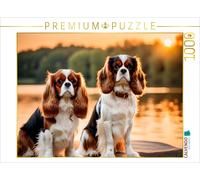 CALVENDO Puzzle Golden Cavalier King Charles Spaniel | 1000 pieces, finished siz
