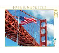 CALVENDO Puzzle Golden Gate Bridge - synonymous with San Francisco | 1000 pieces