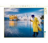 CALVENDO Puzzle Golden Temple, Amritsar | 1000 pièces - Dimensions : 64 x 48 cm - Puzzle Photo pour des Heures de Bonheur