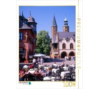 CALVENDO Puzzle Place du marché de Goslar avec l'hôtel de Ville et Le Kaiser Worth 1000 Pieces 48 x 64 cm from Lothar Reupert
