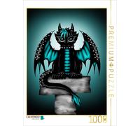 CALVENDO Puzzle Gothic Dragon | 1000 pieces, finished size 25.2 × 18.9 in (64 ×