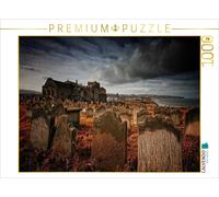 CALVENDO Puzzle Fantaisie Gothique - Cimetière au Bord de la mer 1000 Pieces 64 x 48 cm from Martina Cross