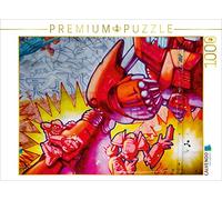 CALVENDO Puzzle Graffiti au Gymnase Gamigstraße 1000 Pieces 64 x 48 cm from Dirk Meutzner