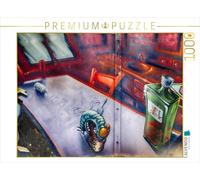 CALVENDO Puzzle Graffitis au Gymnase Gamigstraße 1000 Pieces 64 x 48 cm from Dirk Meutzner
