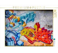 CALVENDO Puzzle Graffitis au Gymnase Gamigstraße 1000 Pieces 64 x 48 cm from Dirk Meutzner