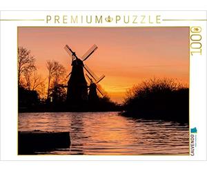 CALVENDO Puzzle Greetsiel Twin Mills 1000 Pieces 64 x 48 cm from Andrea Dreegmeyer