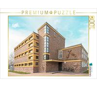 CALVENDO Puzzle Gröninger Bad, J. Göderitz u.a., 1927 | 1000 pièces - Dimensions : 64 x 48 cm - Puzzle Photo pour des Heures de Bonheur