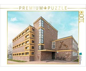 CALVENDO Puzzle Gröninger Bad, J. Göderitz u.a., 1927 | 1000 pièces - Dimensions : 64 x 48 cm - Puzzle Photo pour des Heures de Bonheur