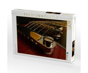 CALVENDO Puzzle Gros Plan d'un Pont de Guitare électrique 1000 Pieces 64 x 48 cm from Renate Bleicher