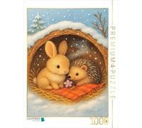 CALVENDO Puzzle Grotte d'hiver de l'amitié | 1000 pièces Taille de la Pose 48 x 64 cm Puzzle Photo pour des Heures heureuses