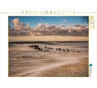 CALVENDO Puzzle Groynes sur la côte de la mer Baltique 1000 Pieces 64 x 48 cm from Rico Ködder