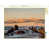CALVENDO Puzzle Groynes sur la côte de la mer Baltique 1000 Pieces 64 x 48 cm from Rico Ködder