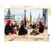 CALVENDO Puzzle Groupe de Femmes Pa'O - État Shan 1000 Pieces 64 x 48 cm from Britta Knappmann