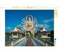 CALVENDO Puzzle Guanyin Statue mit 18 Armen | 1000 Teile Lege-Größe 64 × 48 cm F
