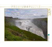 CALVENDO Puzzle Gullfoss 1000 Teile Puzzle quer 1000 Pieces 64 x 48 cm from Reinhold Ratzer