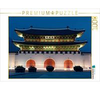 CALVENDO Puzzle Gwanghwamun, Porte Principale du Palais Gyeongbokgung à Séoul, 1000 pièces, Taille de la Pose 64 x 48 cm, Photo Puzzle Image de Renate Blancheur
