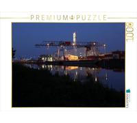 CALVENDO Puzzle Hafen Hannover 1000 Teile Puzzle quer 1000 Pieces 64 x 48 cm from SchnelleWelten
