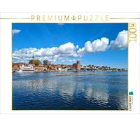 CALVENDO Puzzle Hafen in Kappeln mit Heringszäunen | 1000 Teile Lege-Größe 64x48