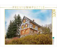 CALVENDO Puzzle Half-timbered house in Ruderitz - newly restored | 1000 pieces,