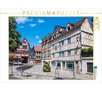 CALVENDO Puzzle Half-timbered houses in Rouen | 1000 pieces, finished size 25.2