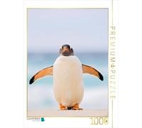 CALVENDO Puzzle Hallo Pinguin 1000 Teile Puzzle Hoch 1000 Pieces 48 x 64 cm from Heike Odermatt