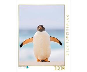 CALVENDO Puzzle Hallo Pinguin 1000 Teile Puzzle Hoch 1000 Pieces 48 x 64 cm from Heike Odermatt