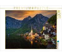 CALVENDO Puzzle Hallstatt after sunset | 1000 pieces, finished size 25.2 × 18.9