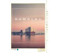 CALVENDO Puzzle Hambourg | 1000 pièces de Taille 48 x 64 cm Puzzle Photo pour des Heures heureuses