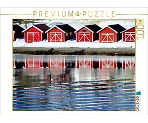 CALVENDO Puzzle Hangars à Bateaux sur Le Rivage 1000 Pieces 64 x 48 cm from Pia Thauwald