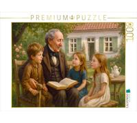 CALVENDO Puzzle Hans Christian Andersen | 1000 pièces de Taille de la Pose 64 x 48 cm Puzzle Photo pour des Heures heureuses