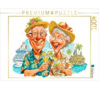 CALVENDO Puzzle Happy retirees on a cruise in retirement | 1000 pieces, finished