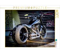 CALVENDO Puzzle Harley-Davidson Custom Softail Slim S 300 | 1000 pieces, finishe