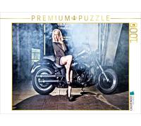 CALVENDO Puzzle Harley-Davidson FLSTFB Fat Boy Special 2014 | 1000 pieces, finis