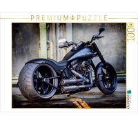 CALVENDO Puzzle Harley-Davidson Softail Custom Fat Boy S - 300 - Rick’s Motorcyc