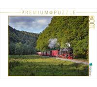 CALVENDO Puzzle Harzquebahn an der Eichsfelder Talmühle 1000 Teile Puzzle quer 1000 Pieces 64 x 48 cm from Steffen Gierok ; Magik Artist Design