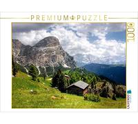 CALVENDO Puzzle Haut alpage de Colfosco avec Sassongher - Corvara Tyrol du Sud 1000 Pieces 64 x 48 cm from uwe vahle