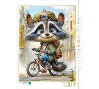 CALVENDO Puzzle « He, Mein Rad und ich Machen Mal 'ne Tour » | 1000 pièces - Taille de la Pose 48 x 64 cm - Puzzle Photo pour des Heures heureuses