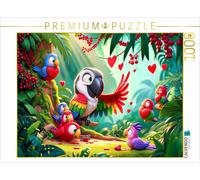 CALVENDO Puzzle Heart whisperer of the jungle: the charismatic parrot | 1000 pie