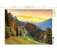 CALVENDO Puzzle Herbst in Wamberg bei Garmisch-Partenkirchen | 1000 Teile Lege-G