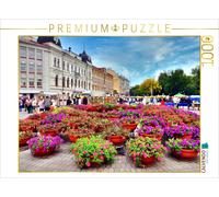 CALVENDO Puzzle Herbstliche Blumenpracht im Zentrum Von Pskow/Pleskau 1000 Teile Puzzle quer 1000 Pieces 64 x 48 cm from Henning Von Loewis of Menar