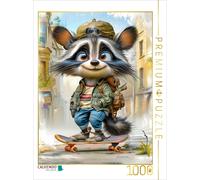 CALVENDO Puzzle Hey, cool skater or | 1000 pieces, finished size 25.2 × 18.9 in