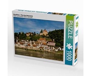 CALVENDO Puzzle Hirschhorn - Perle de la vallée du Neckar 1000 Pieces 64 x 48 cm from Thomas Seethaler